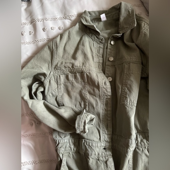 Old Navy denim utility jumpsuit - Picture 5 of 6